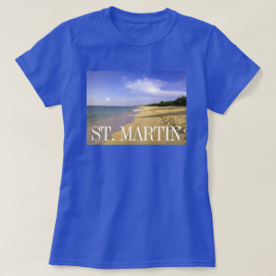 Camiseta Baie Longue Long Bay Beach, St. Martin