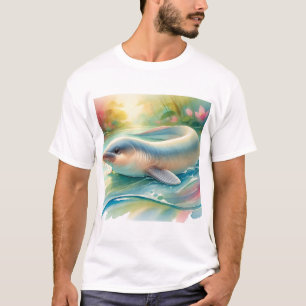 Camiseta Baiji Dolphin 270824AREF132 - Watercolor