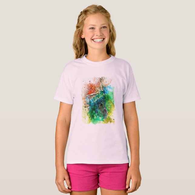 Camiseta ¡Baila! (Anverso completo)