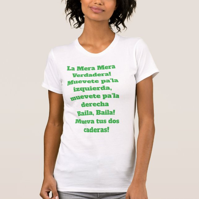 Camiseta ¡Baila! ¡Baila! (Anverso)