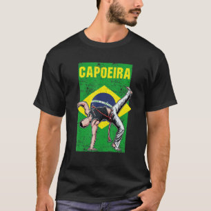 Camiseta Baila capoeira Brasil bailarín entrenamiento marci