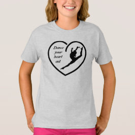 Camiseta Baila tu corazón fuera de té