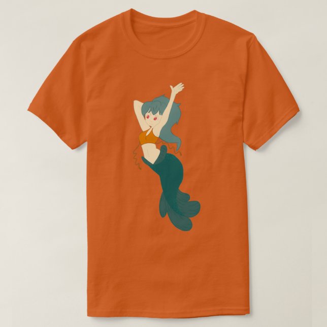 Camiseta Bailando a la sirena solo (Diseño del anverso)