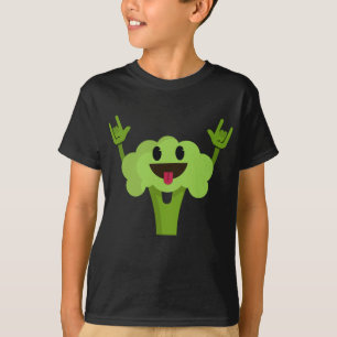 Camiseta Bailando Broccoli Funny Bailarina Vegetable Vegan 