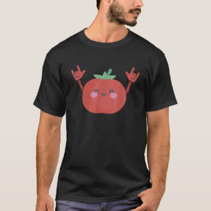 Camiseta Bailando con tomate divertida danza bailarina bail