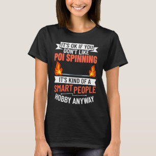 Camiseta Bailando contra incendios Poi Spinning Dancer Ball