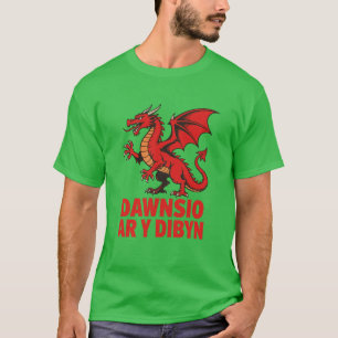 Camiseta Bailando en el borde Rugby Dragón Rojo