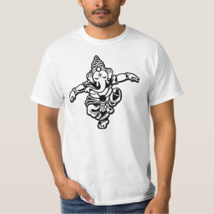 Camiseta Bailando Ganesha: Arte, Ciencia, Intelecto, sabidu