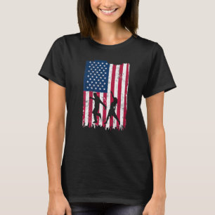 Camiseta Bailando Hazme Feliz Hip Hop Baile Bandera Estadou