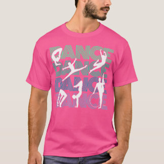 Camiseta Bailando niños bailarines masculinos desafiando al