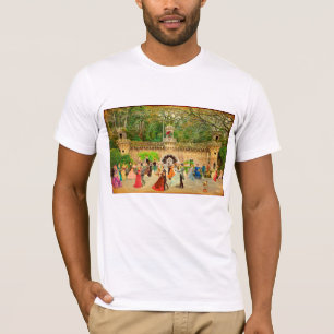 Camiseta Bailando vals en la Quinta da Regaleira (Portugal)