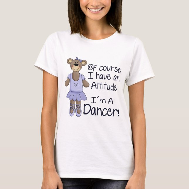 Camiseta Bailante de actitud (Anverso)