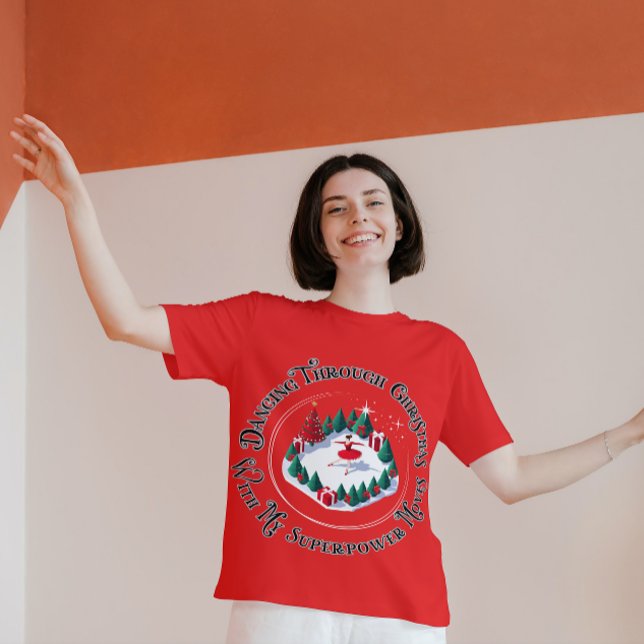 Camiseta Bailar a través de Navidades con los movimientos d (Subido por el creador)