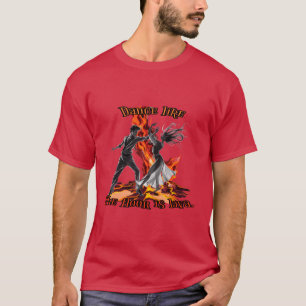 Camiseta Bailar como el suelo es lava.