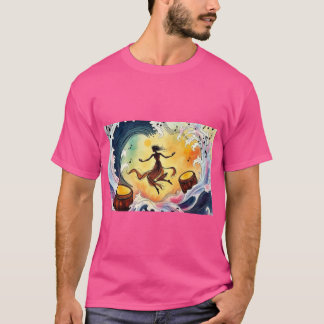 Camiseta Bailar con el universo - Resumen de arte energétic