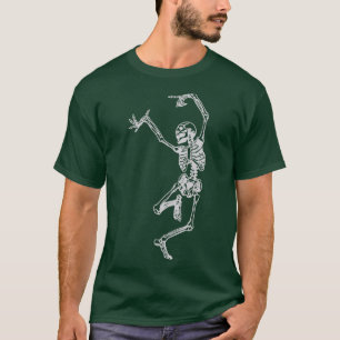 Camiseta Bailar con gris de muerte grisáceo