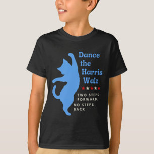 Camiseta Bailar con los Harris Wheimer 2024 Gato Lady Vote 