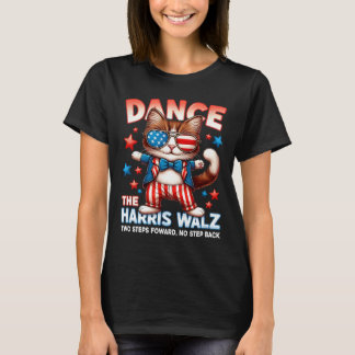 Camiseta Bailar con los Harris Wheimer Divertidas gatos dam