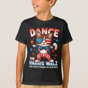 Camiseta Bailar con los Harris Wheimer Divertidas gatos dam