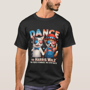 Camiseta Bailar con los Harris Wheimer Divertidas gatos dam