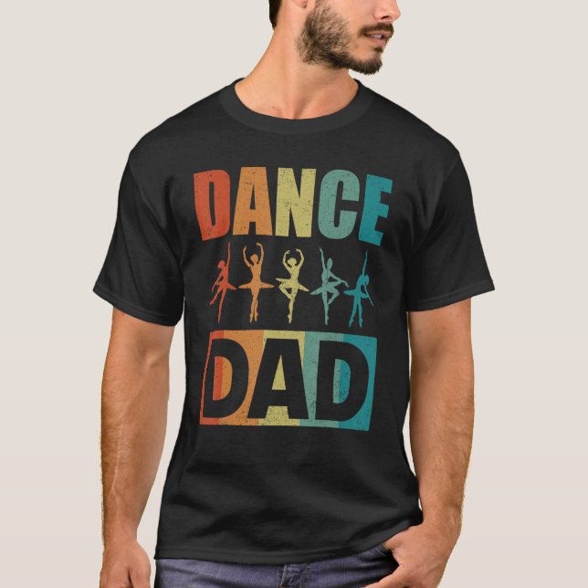 Camiseta Bailar con papá bailando con papá (Anverso)