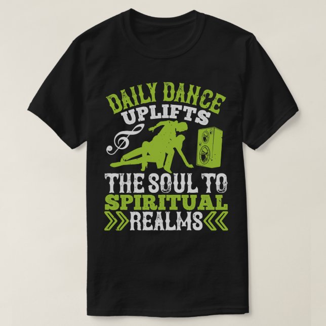 Camiseta Bailar Dance Diario Sube El Alma (Diseño del anverso)