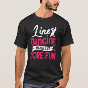 Camiseta Bailarín de baile en línea coreografía de baile de