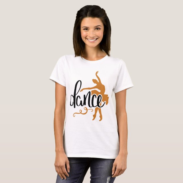 Camiseta Bailarín de ballet (Anverso completo)