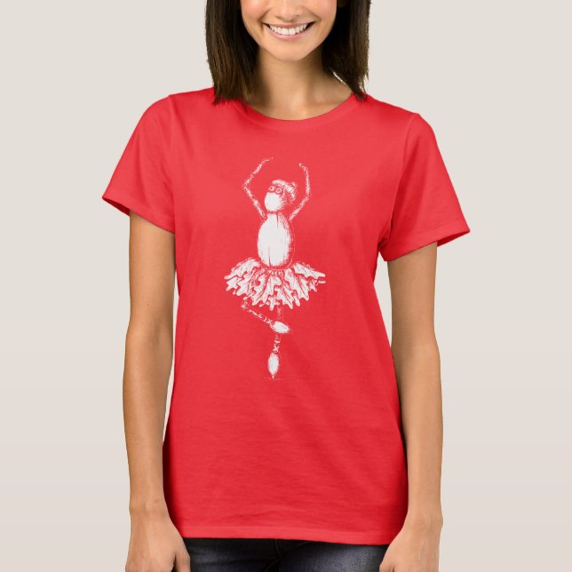 Camiseta Bailarín de ballet de Acorn Elf (Anverso)