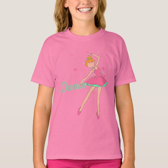 Camiseta bailarín de ballet pequeño (Anverso)