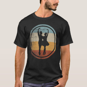 Camiseta Bailarín de ballet retro vintage