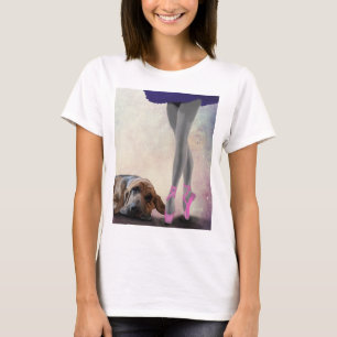 Camiseta Bailarín De Ballet Y Bloodhound
