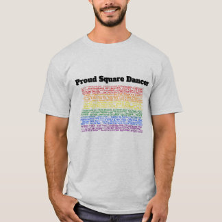 Camiseta Bailarín de Cuadrado Orgulloso