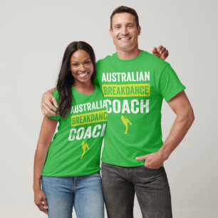 Camiseta Bailarín de disfraces de entrenador australiano de