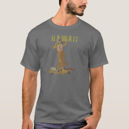 Camiseta Bailarín de Hawaii Hula