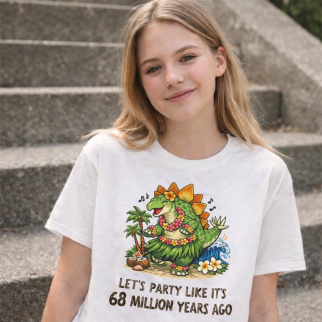 Camiseta Bailarín de Hula Stegosaurus (Subido por el creador)