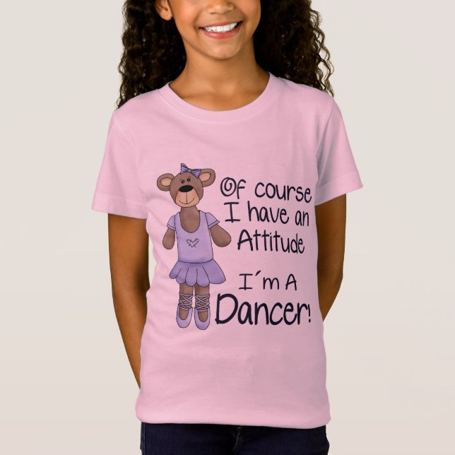 Camiseta Bailarín de la actitud (Anverso)