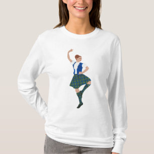Camiseta Bailarín de las Highlands escocesas - Black Watch