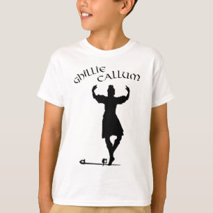 Camiseta Bailarín de las Highlands escocesas Ghillie Callum