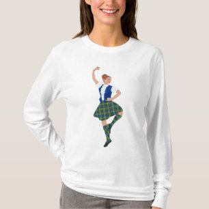 Camiseta Bailarín de las Highlands escocesas MacLaren Tarta