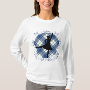 Camiseta Bailarín de las Tierras Altas Eildon Tartán