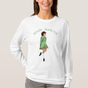 Camiseta Bailarín de Step Irlandés - Verde