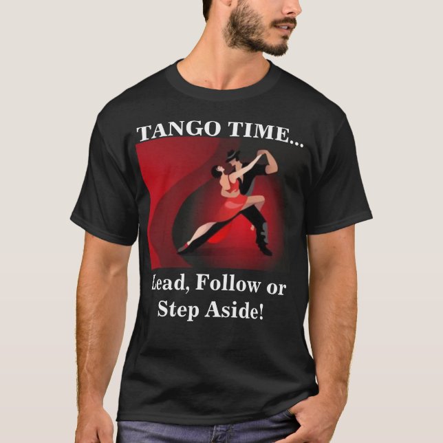 Camiseta Bailarín de Tango Time  (Anverso)