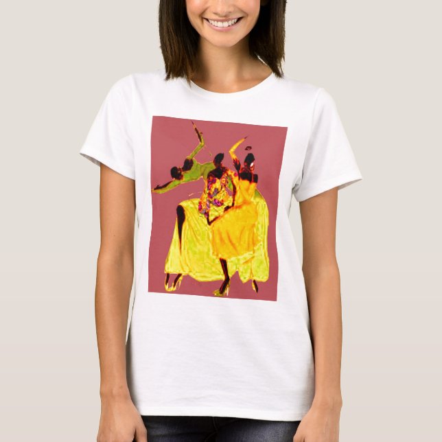 CAMISETA BAILARÍN DEL AFRO (Anverso)