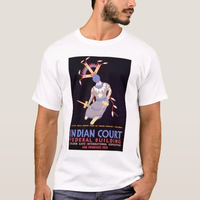 Camiseta Bailarín del diablo de Apache WPA 1939 (Anverso)