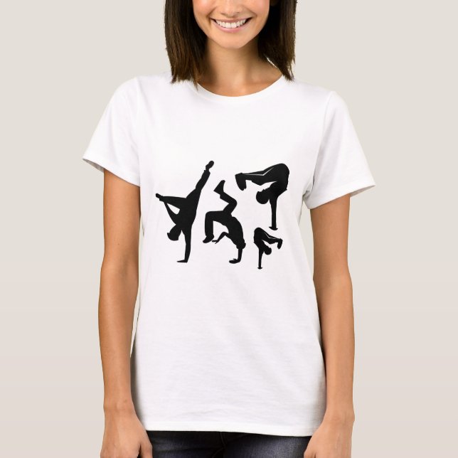 Camiseta bailarín del hip-hop (Anverso)