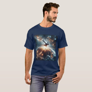 Camiseta Bailarín en acción, Ai, acción en galaxia
