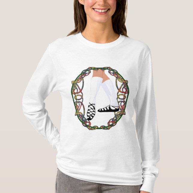 Camiseta Bailarín Irlandés (Anverso)