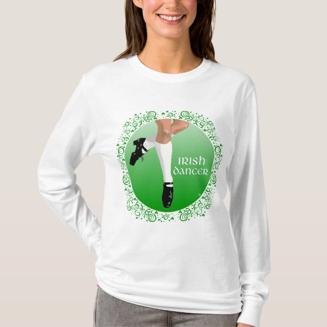Camiseta Bailarín Irlandés (Anverso)