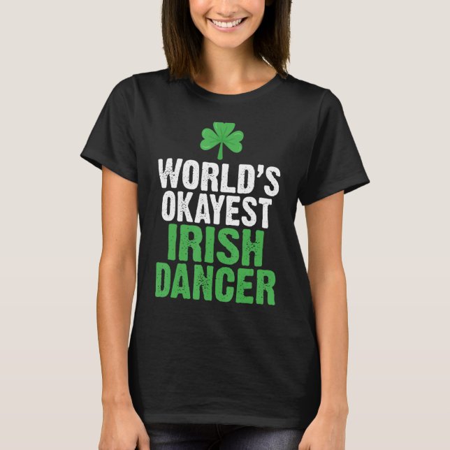 Camiseta Bailarín irlandés de Okayest (Anverso)